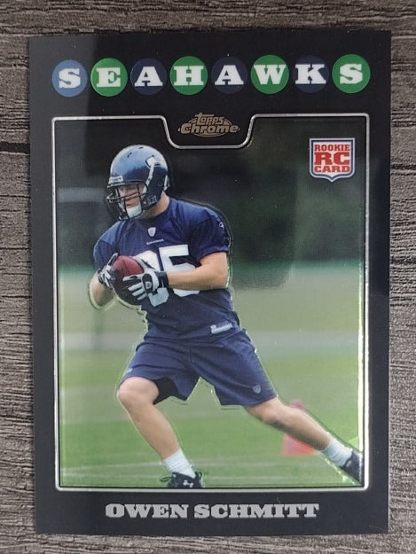 2008 Topps Chrome #TC225 Owen Schmitt RC