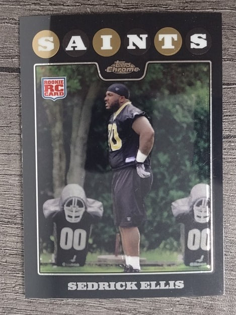 2008 Topps Chrome #TC229 Sedrick Ellis RC