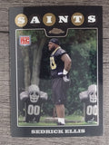 2008 Topps Chrome #TC229 Sedrick Ellis RC