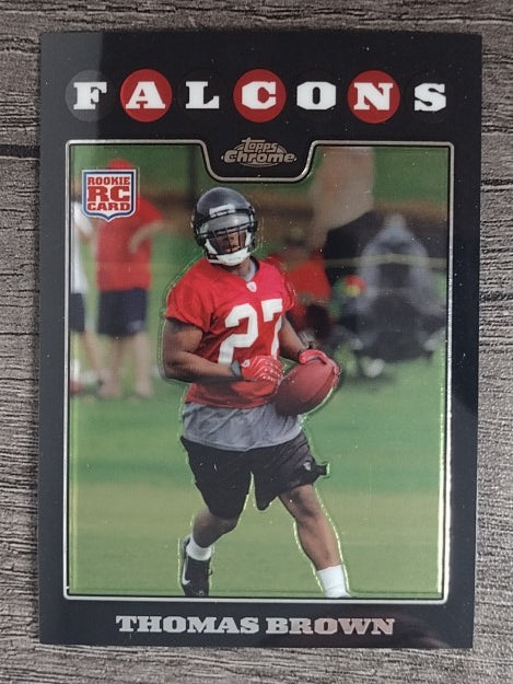 2008 Topps Chrome #TC196 Thomas Brown RC