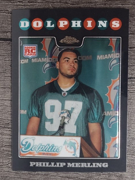 2008 Topps Chrome #TC241 Phillip Merling RC