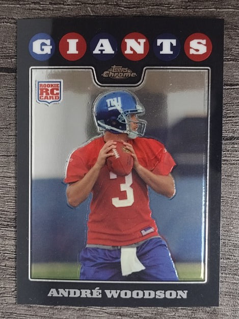 2008 Topps Chrome #TC168 Andre Woodson RC