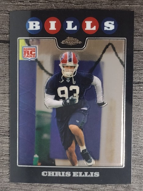 2008 Topps Chrome #TC242 Chris Ellis RC (NM)
