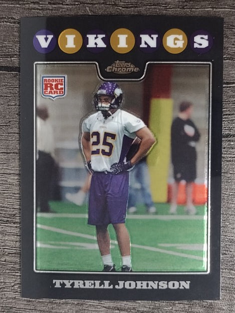 2008 Topps Chrome #TC274 Tyrell Johnson RC
