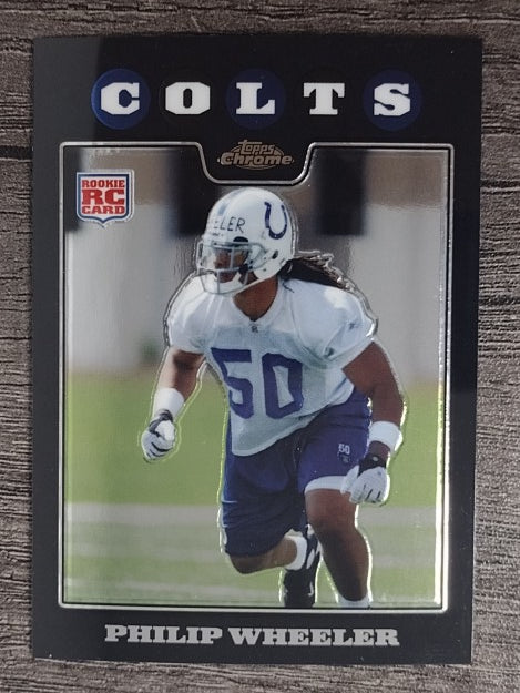 2008 Topps Chrome #TC249 Philip Wheeler RC