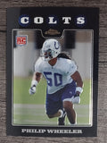2008 Topps Chrome #TC249 Philip Wheeler RC