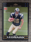 2007 Topps Chrome #TC194 Brian Leonard RC