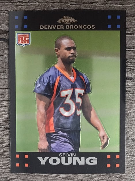 2007 Topps Chrome #TC193 Selvin Young RC