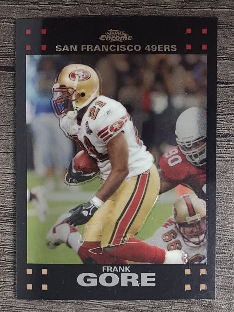 2007 Topps Chrome #TC73 Frank Gore