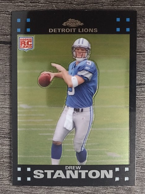 2007 Topps Chrome #TC168 Drew Stanton RC (NM)