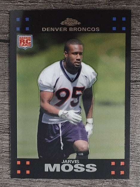 2007 Topps Chrome #TC232 Jarvis Moss RC (NM)