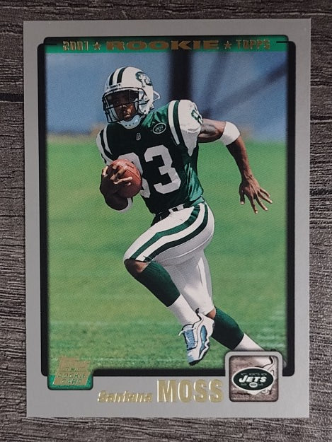 2001 Topps #330 Santana Moss RC
