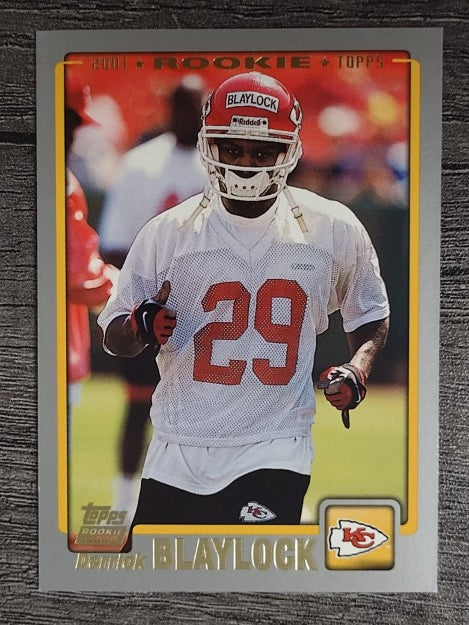 2001 Topps #371 Derrick Blaylock RC