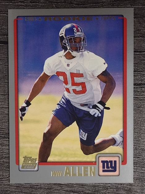 2001 Topps #313 Will Allen RC