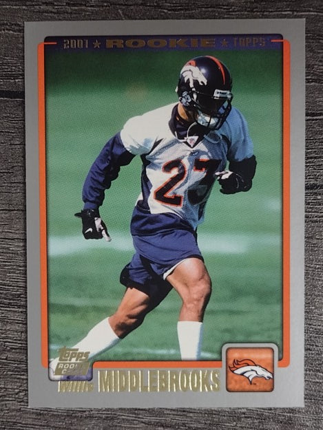 2001 Topps #381 Willie Middlebrooks RC