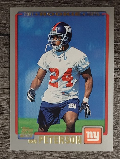 2001 Topps #346 Will Peterson RC