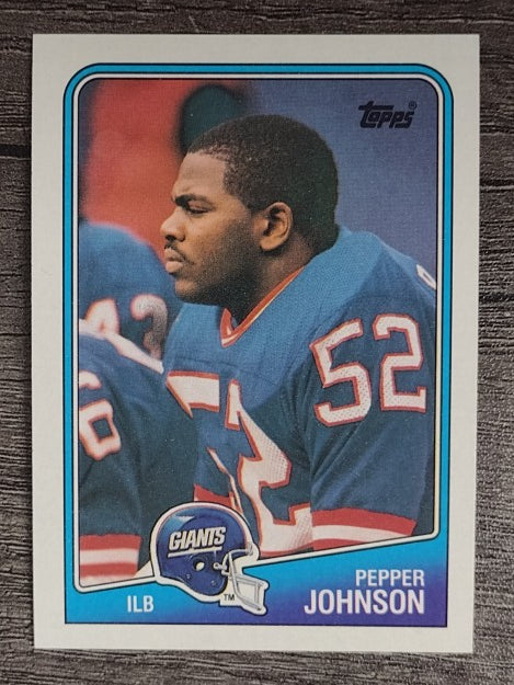 1988 Topps #283 Pepper Johnson