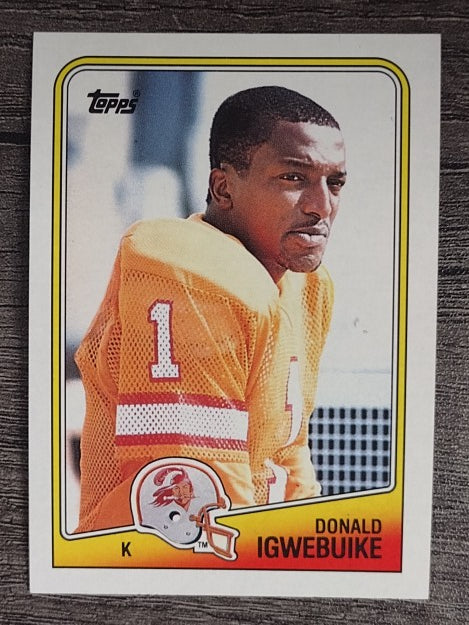 1988 Topps #357 Donald Igwebuike