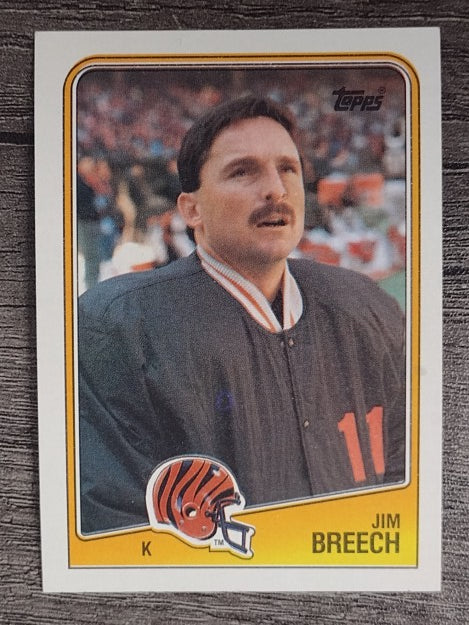 1988 Topps #344 Jim Breech