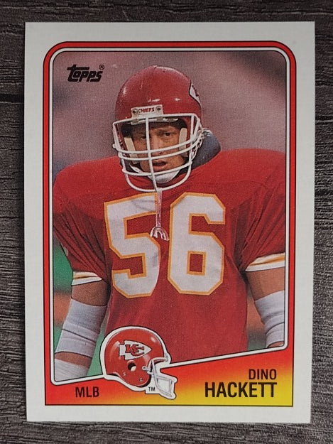 1988 Topps #370 Dino Hackett RC