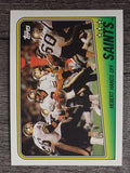 1988 Topps #54 Saints TL/Bobby Hebert