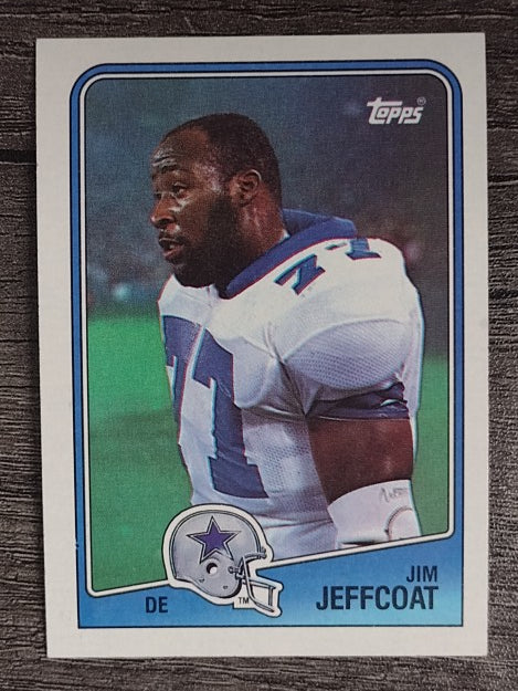 1988 Topps #267 Jim Jeffcoat