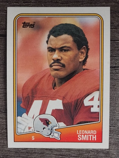 1988 Topps #257 Leonard Smith RC