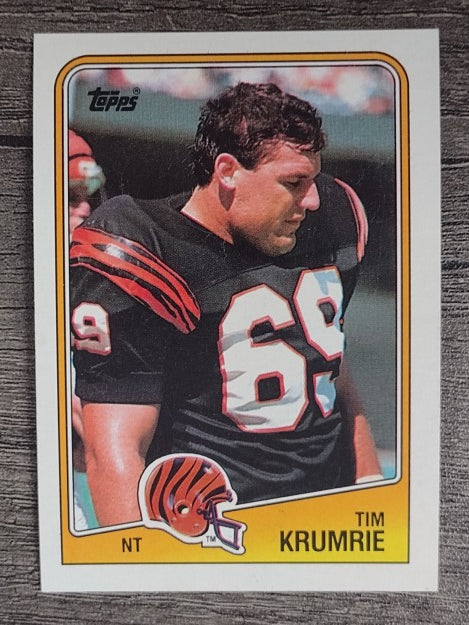 1988 Topps #347 Tim Krumrie RC
