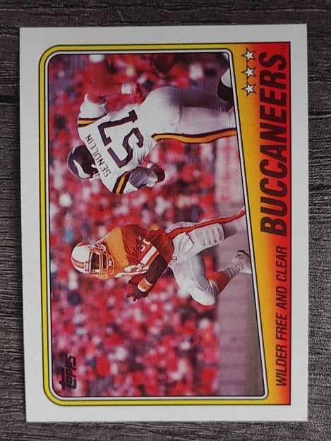 1988 Topps #350 Buccaneers TL/James Wilder
