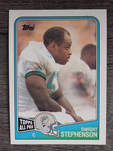 1988 Topps #196 Dwight Stephenson
