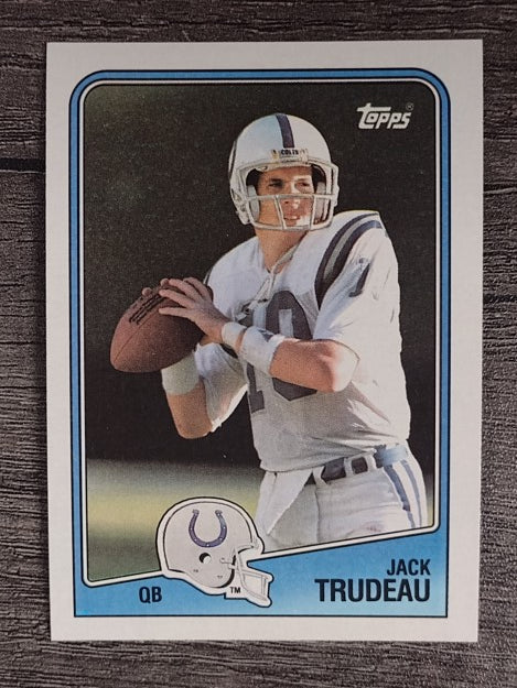 1988 Topps #117 Jack Trudeau