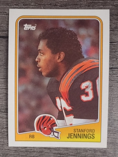 1988 Topps #342 Stanford Jennings RC