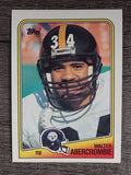 1988 Topps #164 Walter Abercrombie
