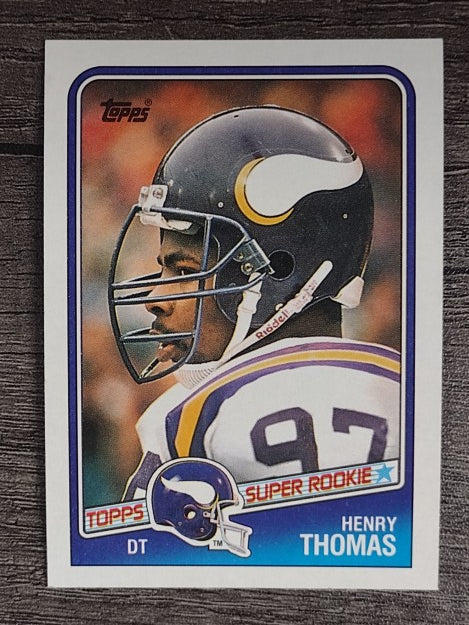1988 Topps #156 Henry Thomas RC