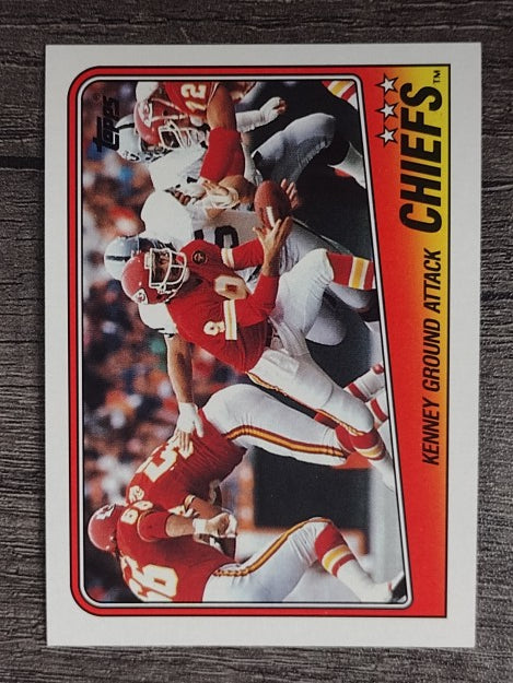 1988 Topps #361 Chiefs TL/Bill Kenney