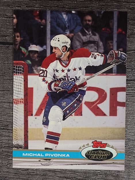 1991-92 Stadium Club #44 Michal Pivonka