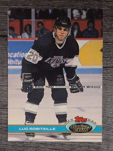 1991-92 Stadium Club #159 Luc Robitaille