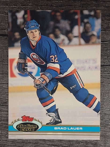 1991-92 Stadium Club #142 Brad Lauer