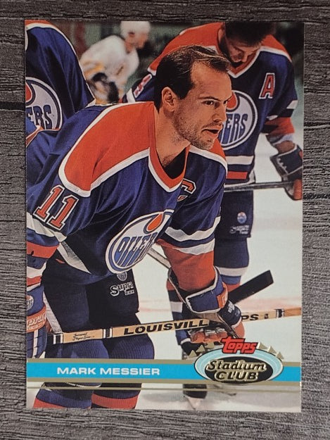 1991-92 Stadium Club #111 Mark Messier