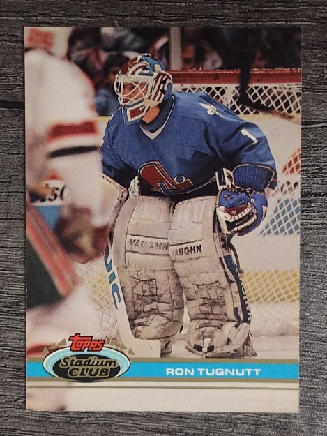 1991-92 Stadium Club #115 Ron Tugnutt