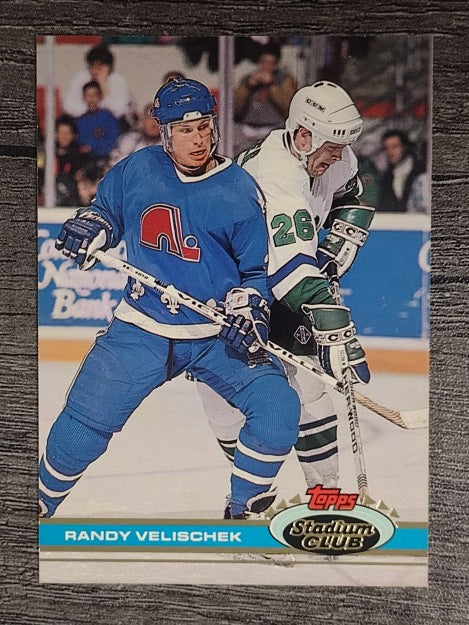 1991-92 Stadium Club #27 Randy Velischek