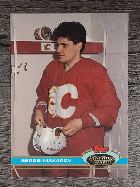 1991-92 Stadium Club #31 Sergei Makarov