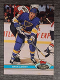 1991-92 Stadium Club #303 Dave Lowry