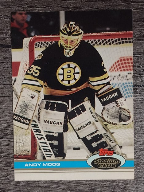 1991-92 Stadium Club #211 Andy Moog