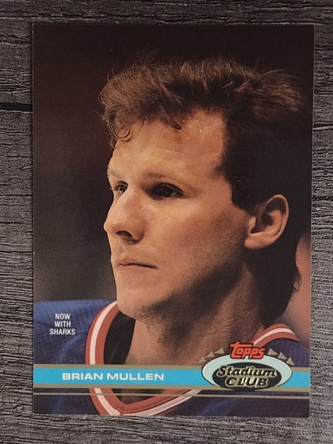 1991-92 Stadium Club #222 Brian Mullen