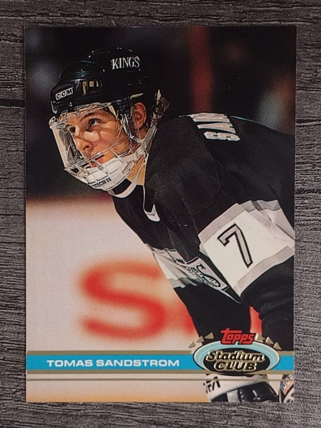 1991-92 Stadium Club #209 Tomas Sandstrom