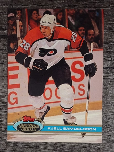 1991-92 Stadium Club #70 Kjell Samuelsson