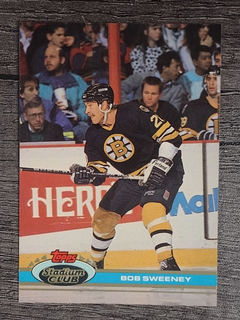 1991-92 Stadium Club #75 Bob Sweeney