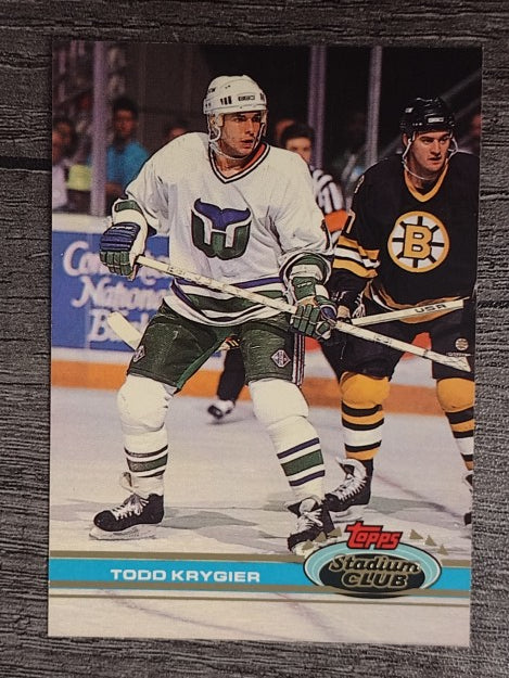 1991-92 Stadium Club #45 Todd Krygier