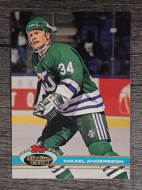 1991-92 Stadium Club #39 Mikael Andersson